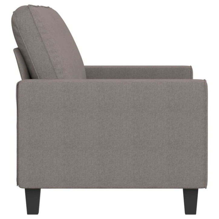 Dvivietė sofa, taupe spalvos, 140cm, audinys