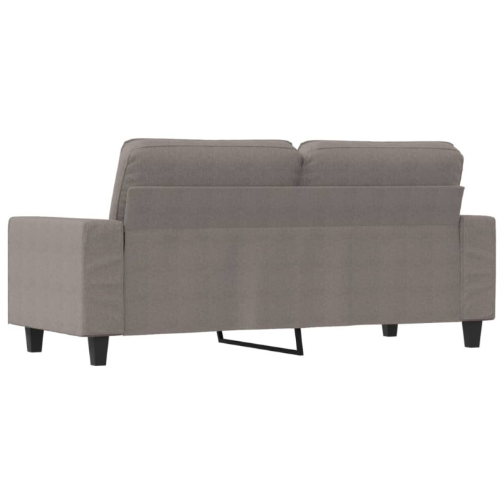 Dvivietė sofa, taupe spalvos, 140cm, audinys