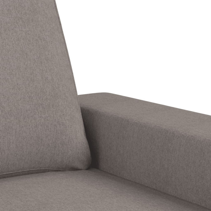 Dvivietė sofa, taupe spalvos, 140cm, audinys