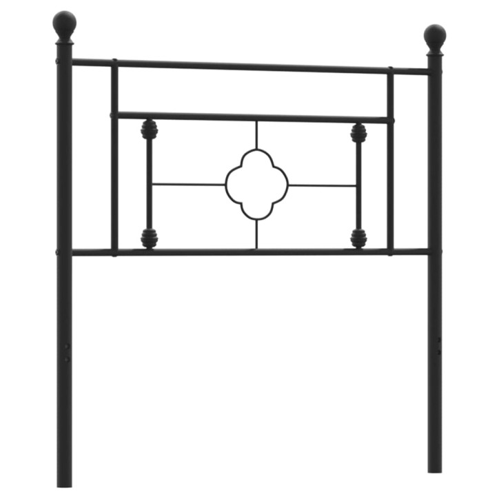 Metalinis galvūgalis, juodos spalvos, 100cm