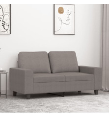 Dvivietė sofa, taupe spalvos, 120cm, audinys