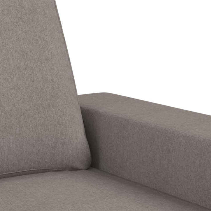 Dvivietė sofa, taupe spalvos, 120cm, audinys