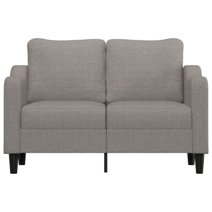 Dvivietė sofa, taupe spalvos, 140cm, audinys