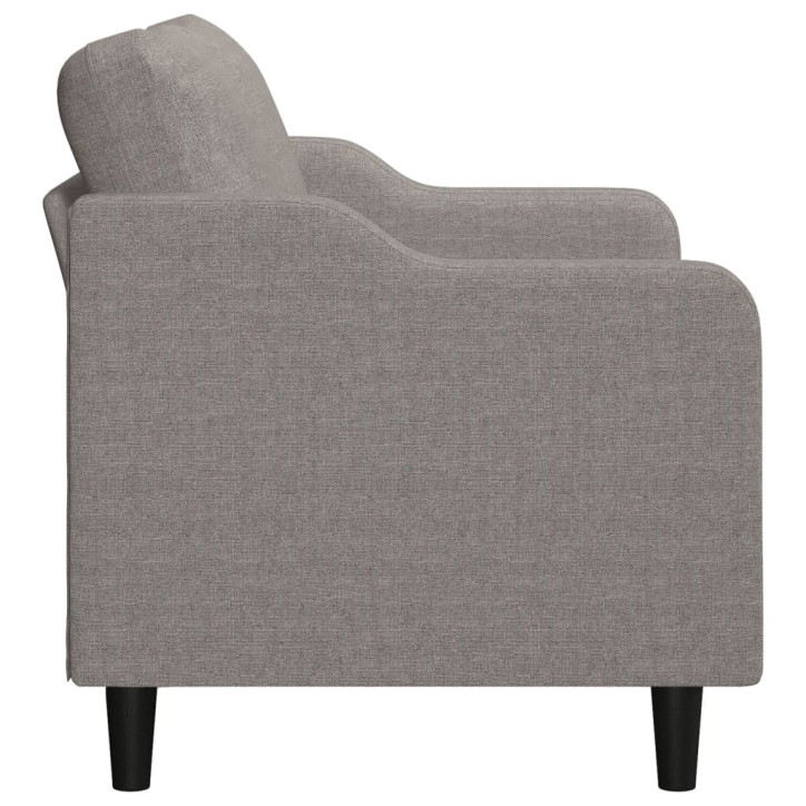 Dvivietė sofa, taupe spalvos, 140cm, audinys