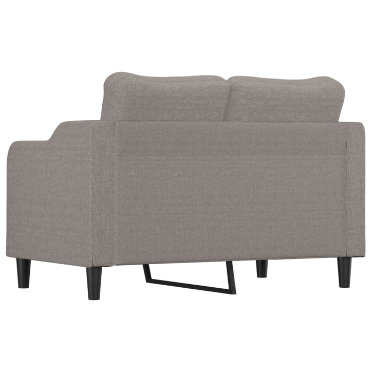 Dvivietė sofa, taupe spalvos, 140cm, audinys