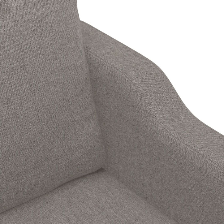 Dvivietė sofa, taupe spalvos, 140cm, audinys