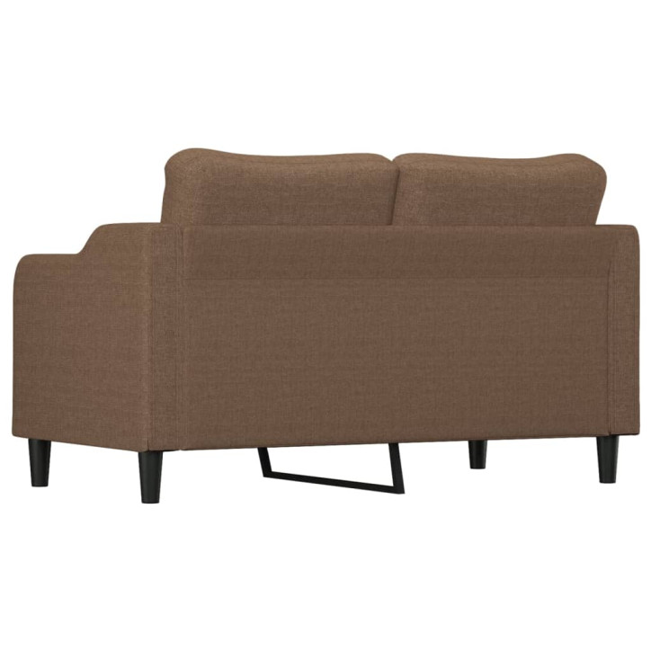 Dvivietė sofa, rudos spalvos, 140cm, audinys