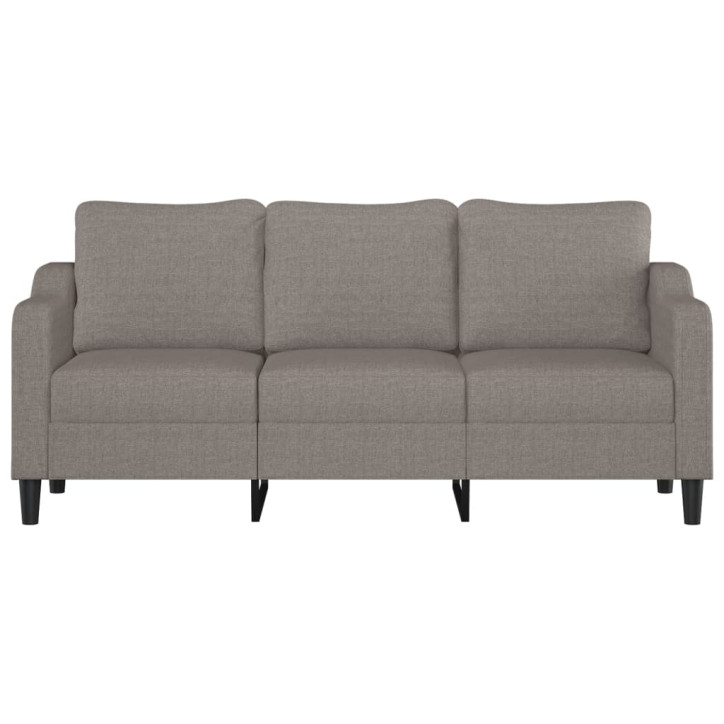 Trivietė sofa, taupe spalvos, 180cm, audinys