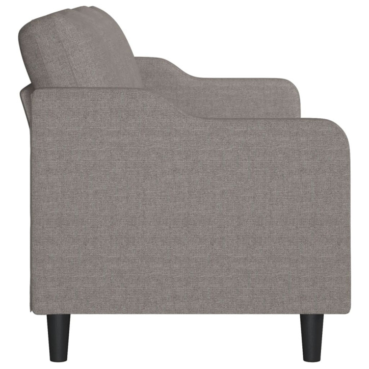 Trivietė sofa, taupe spalvos, 180cm, audinys