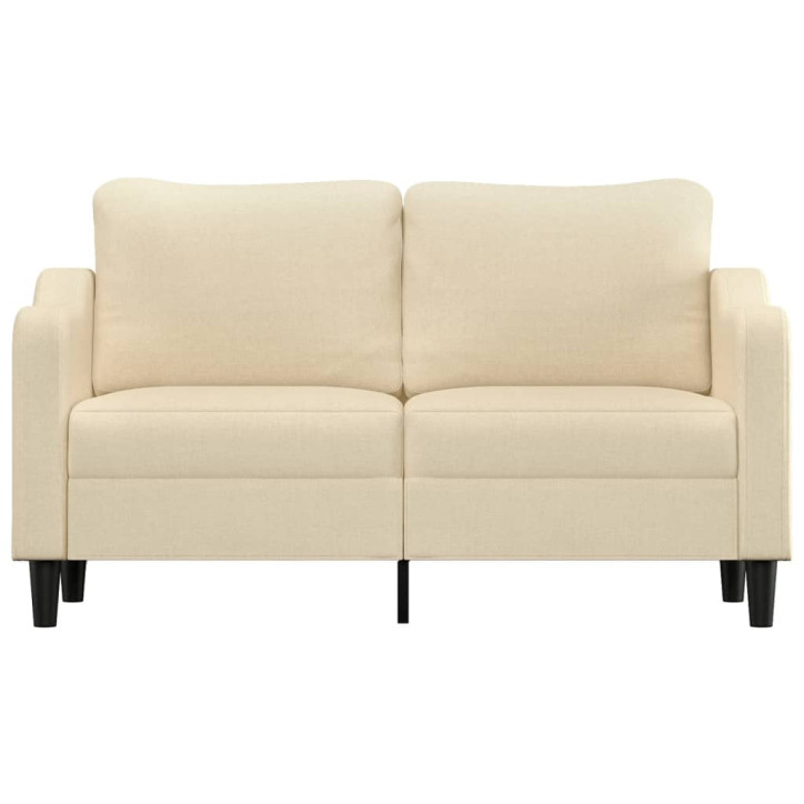 Dvivietė sofa, kreminės spalvos, 140cm, audinys