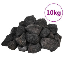 Vulkaninės uolienos, juodos spalvos, 10kg, 3-5cm