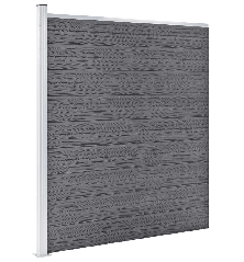 Tvoros rinkinys, pilkos spalvos, 1311x186cm, WPC