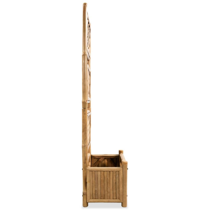 Lovelis su bambukiniu treliažu, 40cm, aukštas