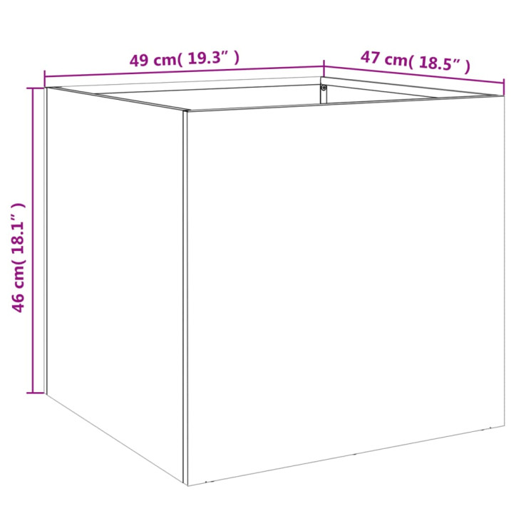 Loveliai, 2vnt., juodi, 49x47x46cm, šaltai valcuotas plienas