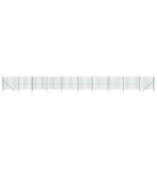 Vielinė tinklinė tvora, žalia, 1,6x25m, galvanizuotas plienas