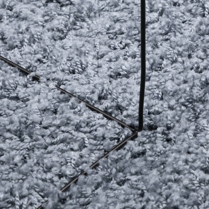 Shaggy tipo kilimas, mėlynos spalvos, 160cm, aukšti šereliai