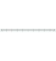 Vielinė tinklinė tvora, žalia, 0,8x25m, galvanizuotas plienas