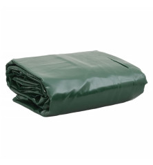 Tentas, žalios spalvos, 3,5x5m, 650g/m²