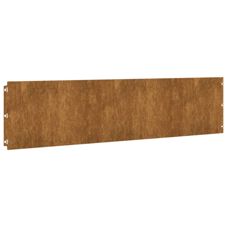 Vejos apvadai, 10vnt., 25x103cm, lankstus Corten plienas