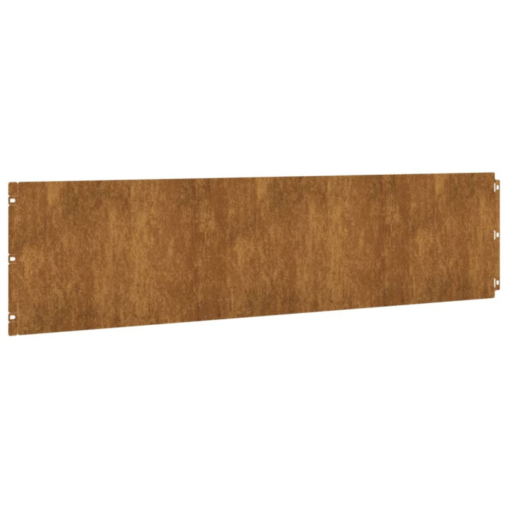 Vejos apvadai, 10vnt., 25x103cm, lankstus Corten plienas