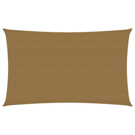 Burė nuo saulės, taupe spalvos, 3x6m, HDPE, 160g/m²