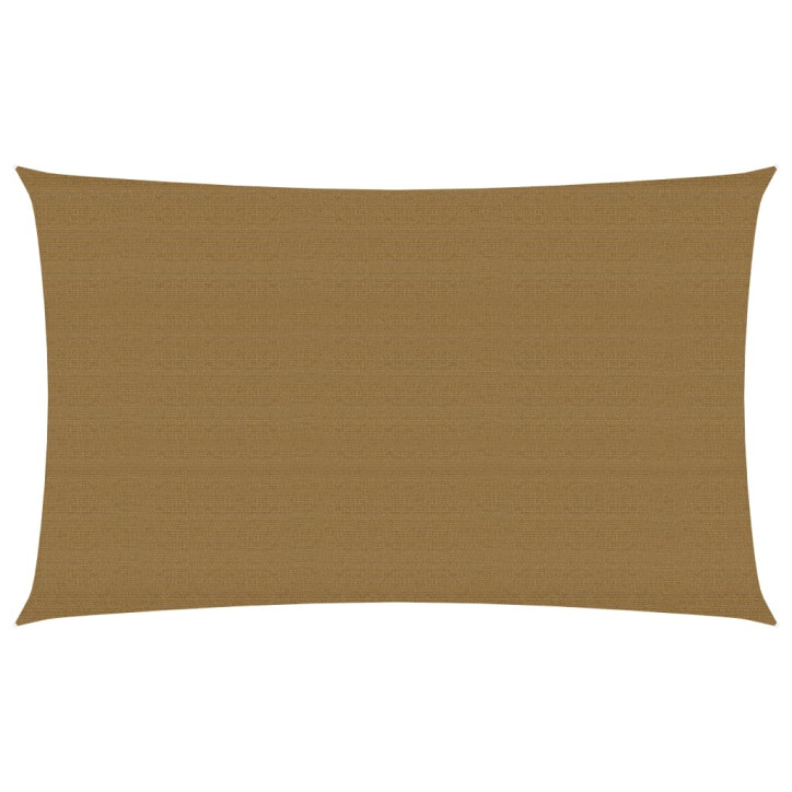 Burė nuo saulės, taupe spalvos, 3x6m, HDPE, 160g/m²