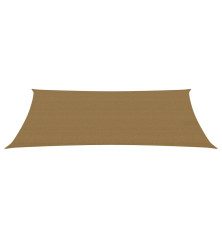 Burė nuo saulės, taupe spalvos, 3x6m, HDPE, 160g/m²