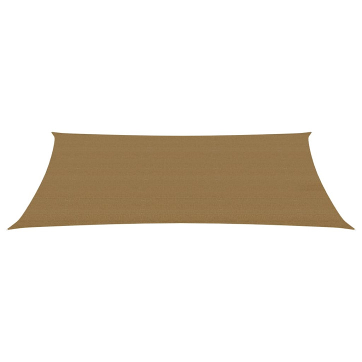 Burė nuo saulės, taupe spalvos, 3x6m, HDPE, 160g/m²