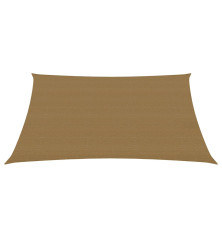 Uždanga nuo saulės, taupe spalvos, 3x4,5m, HDPE, 160g/m²