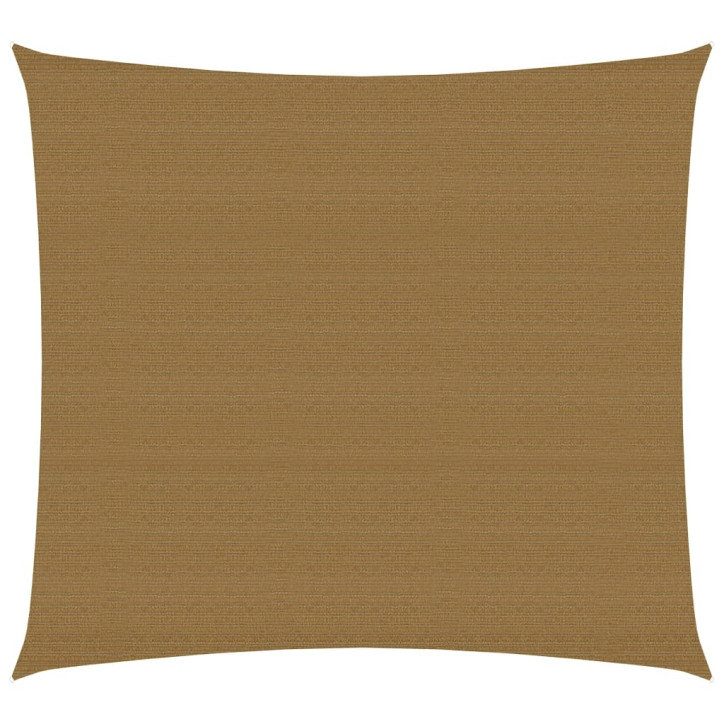 Uždanga nuo saulės, taupe spalvos, 4x4m, HDPE, 160g/m²