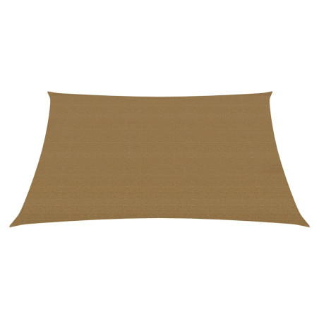 Uždanga nuo saulės, taupe spalvos, 4x4m, HDPE, 160g/m²