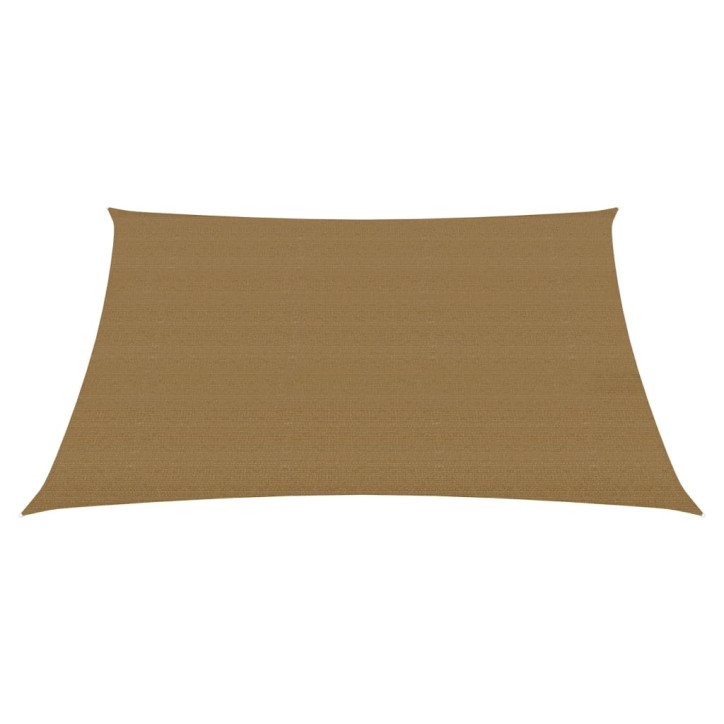 Uždanga nuo saulės, taupe spalvos, 4x4m, HDPE, 160g/m²