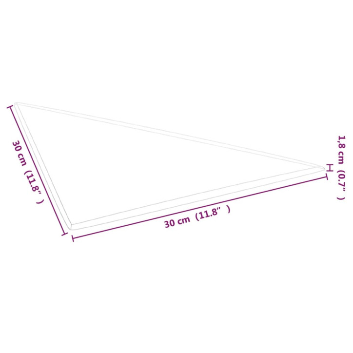 Sienų plokštės, 12vnt., žalios, 30x30cm, aksomas, 0,54m²