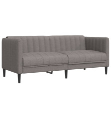 Dvivietė sofa, taupe spalvos, audinys