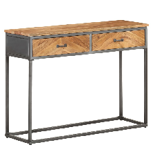 Konsolinis staliukas, 110x35x75cm, akacijos medienos masyvas