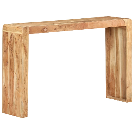 Konsolinis staliukas, 120x30x76cm, akacijos medienos masyvas