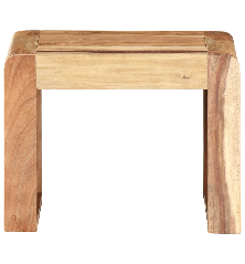Šoninis staliukas, 43x40x30cm, akacijos medienos masyvas