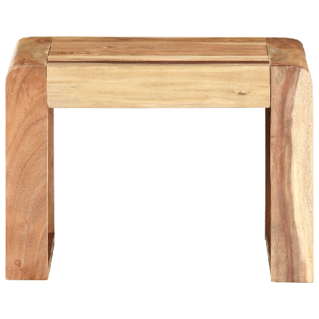 Šoninis staliukas, 43x40x30cm, akacijos medienos masyvas