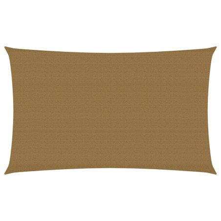 Uždanga nuo saulės, taupe spalvos, 2,5x5m, HDPE, 160g/m²