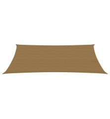 Uždanga nuo saulės, taupe spalvos, 2,5x5m, HDPE, 160g/m²