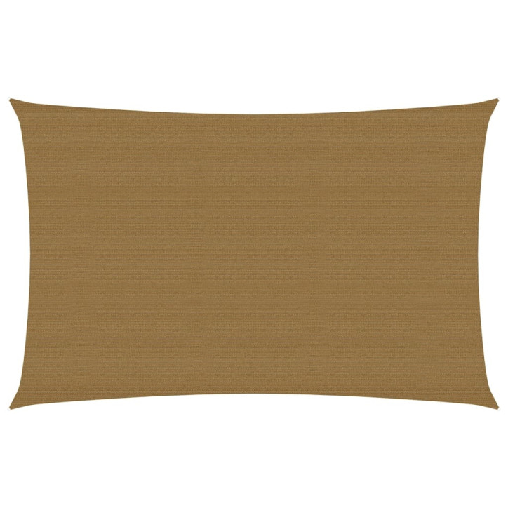 Uždanga nuo saulės, taupe spalvos, 2,5x4,5m, HDPE, 160g/m²