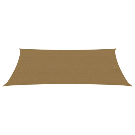 Uždanga nuo saulės, taupe spalvos, 2,5x4,5m, HDPE, 160g/m²