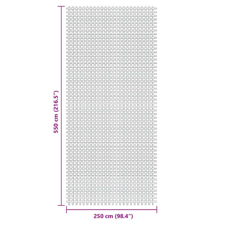 Stovyklavimo paklotas, antracito spalvos, 5,5x2,5m