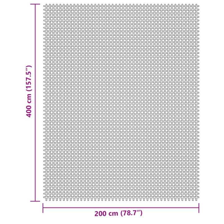 Stovyklavimo paklotas, kreminės spalvos, 4x2m