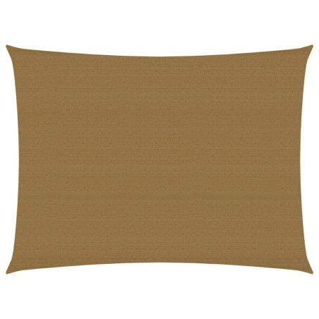 Burė nuo saulės, taupe spalvos, 6x7m, HDPE, 160g/m²