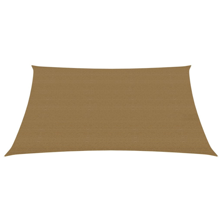 Burė nuo saulės, taupe spalvos, 6x7m, HDPE, 160g/m²