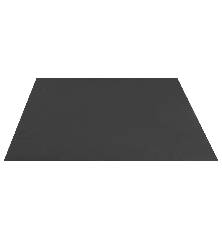 Smėlio dėžės paklotas, juodos spalvos, 120x110cm