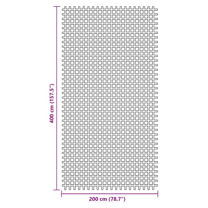 Stovyklavimo paklotas, mėlynos spalvos, 4x2m