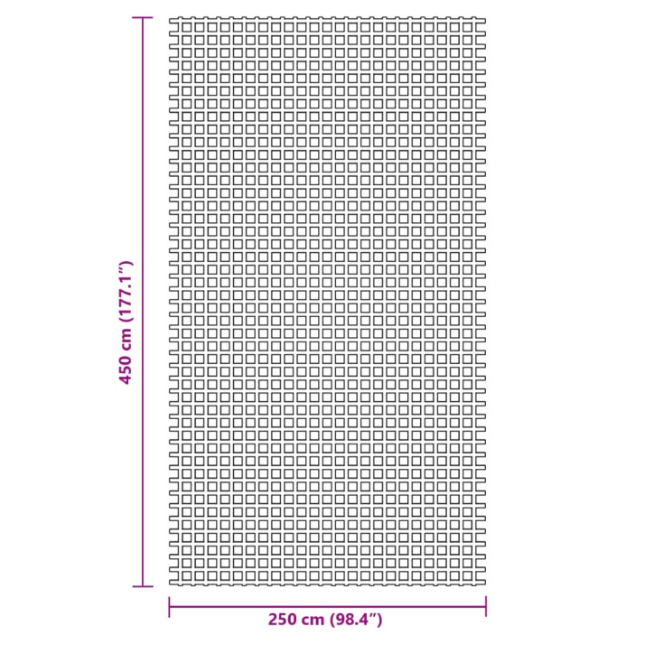 Stovyklavimo paklotas, mėlynos spalvos, 4,5x2,5m