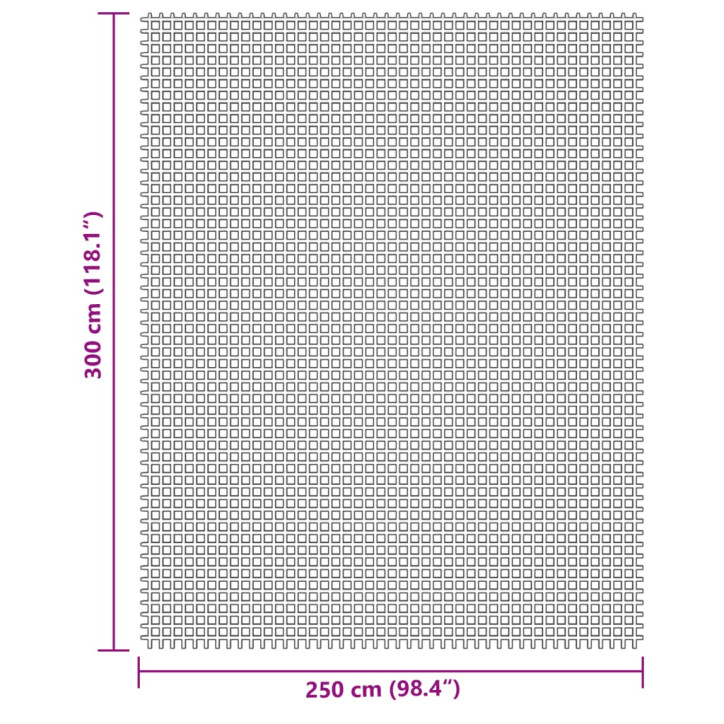 Stovyklavimo paklotas, šviesiai pilkos spalvos, 3x2,5m